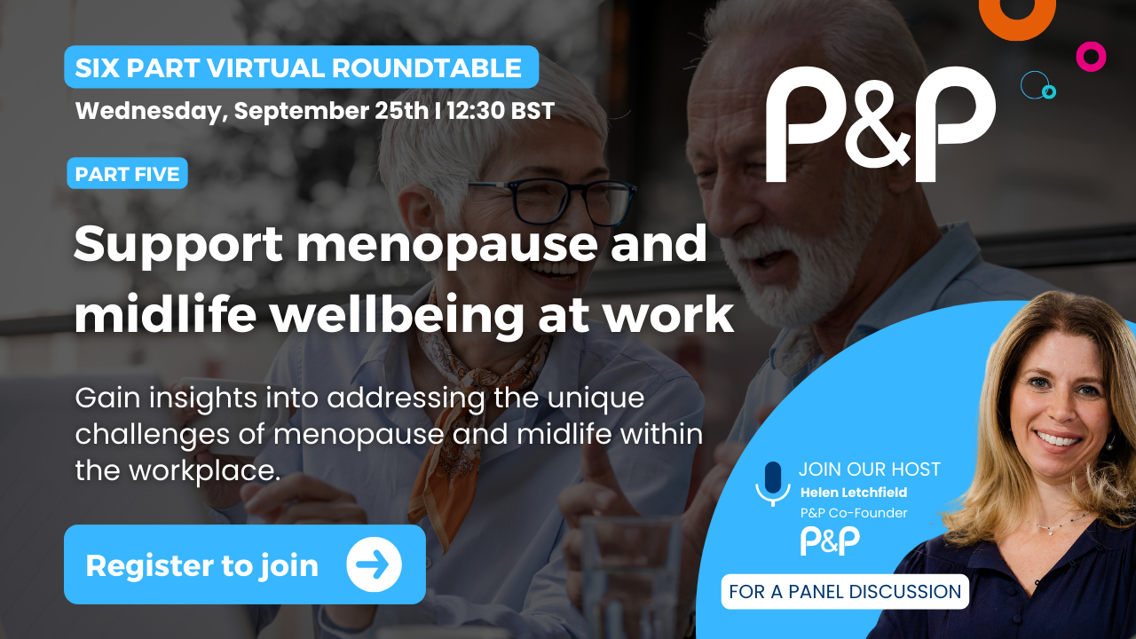 Support menopause and midlife wellbeing at work